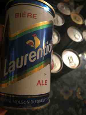 Laurentide Ale 12oz S/S Beer Can Montreal, Quebec Pull Top B5