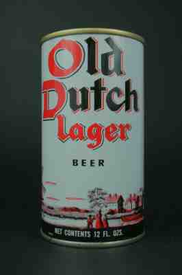 Old Dutch pull tab beer can, Maier Brewing Co., Los Angeles, CA *STUNNING*
