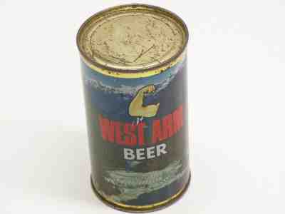 1950's 12oz Flat Top Beer Can West Arm New Zealand Breweries