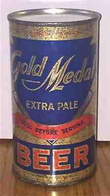 *Instructional* Metallic Version Gold Medal OI Flat Top Beer Can-USBC# 72-11