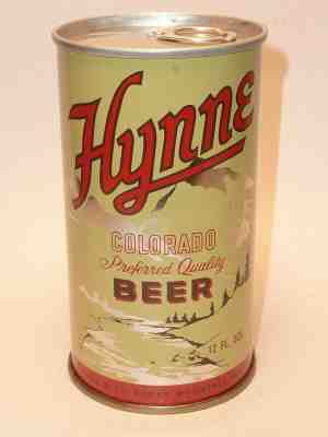 12oz Hynne Colorado Preferred Quality Beer TEST Can ** Super Rare!! ** 