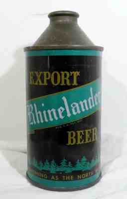 Rhinelander EXPORT IRTP Cone Top Beer Can