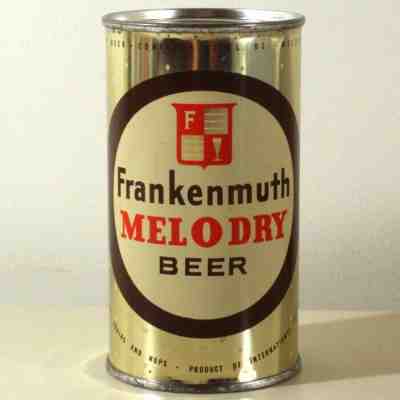 Frankenmuth Mel O Dry Beer Can International Breweries Findlay Ohio 67-5 -SWEEET