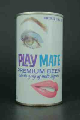 Playmate Beer pull tab beer can, Sunshine Brewing Co., Reading PA **SUPER RARE**