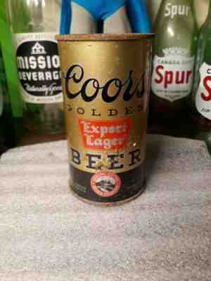 Flat top beer cans Coors lager...out door can good detail