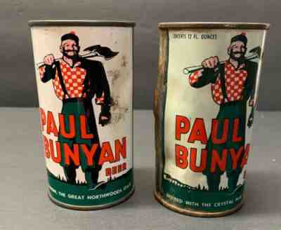 Paul Bunyan Beer Cans Snow On The Mountain