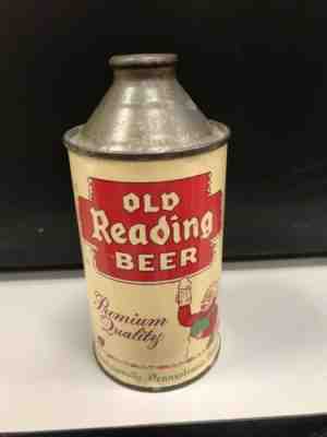 Old Reading Cone Top Beer Can 