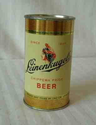 STUNNING Leinenkugel's Flat Top Beer Can - USBC 91-10