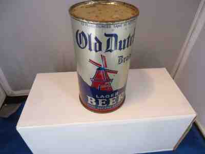 Old Dutch   beer flat top beer can Empty OI IRTP Brooklyn NY 