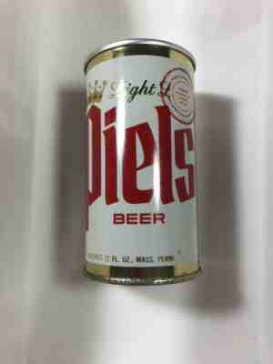 Piels Beer  12oz Zip Tab can   Piel Bros Brewing   Willimansett,MA  USBC#108-37