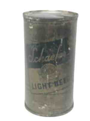 Schaefer Light Beer -Olive Drab Can. OD. Military -WWII - Original. New York, NY