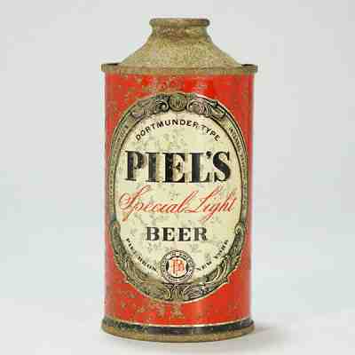 Piel's Bros Special Light Dortmunder Beer Low Profile Cone Top Can NY 179-8