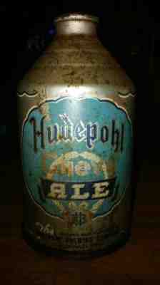 Hudepohl Chevy Ale 12oz. Off Grade Cone Top Crowntainer Beer Can 