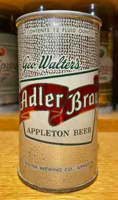 Adler Brau Zip Top Beer Can - USBCII 32-19 - HARD TO FIND - SUPER NICE