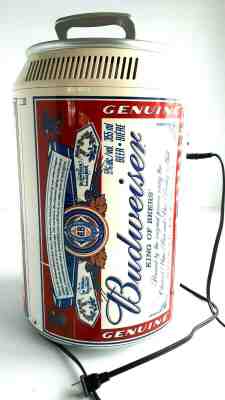 Vintage Budweiser Cooler/Fridge beer Can Large Electric   17.5"  BAR DRINK PARTY