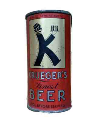 Krueger Beer OI/IRTP Flat Top Beer Can