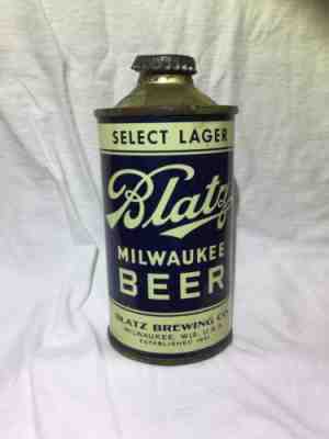 1/1+ BLATZ MILWAUKEE BEER CONE TOP BEER CAN