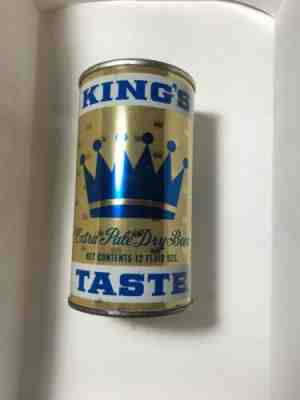 King's Taste Beer  12oz flat top can  Grace Brewing  Santa Rosa,CA   USBC#88-6
