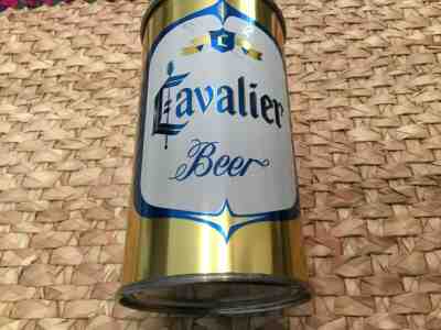 Cavalier Beer (48-26) empty flat top beer can by Grace Bros., Santa Rosa, CA