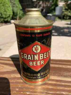 Grain Belt Beer Cone Top Can STRONG Variation Minneapolis MN