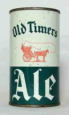 Old Timers Ale 12 oz. Flat Top Beer Can-Cumberland, Maryland