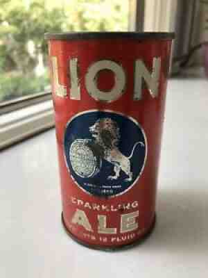 Lion Brewery Beer Can Sparkling Ale Flat Top Vintage NY