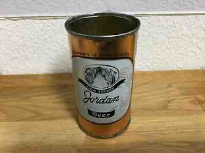 Jordan Beer (86-38) empty flat top beer can by Atlas, Chicago, IL