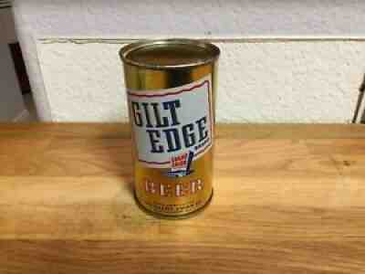 Gilt Edge Brand Beer (69-33) empty flat top beer can by Gilt Edge, Trenton, NJ