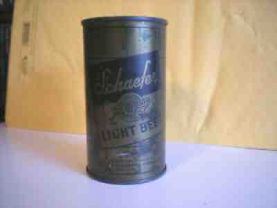 rare Schaefer Light Beer - olive drab can (Military WWII) N.Y. awe cond