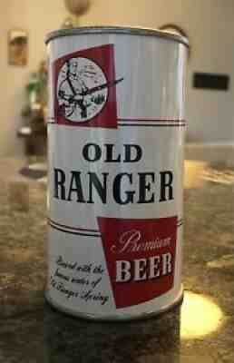 Old Ragner Old Ranger Premium Beer #107-40 Flat Top Beer Can, Hornell Brewing Co ...