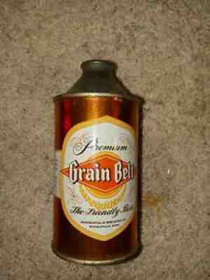 Grain Belt Premium Cone Top Beer Can (Minnesota)