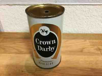 Crown Darby Beer (52-36) empty flat top beer can: Westminster, Chicago, IL