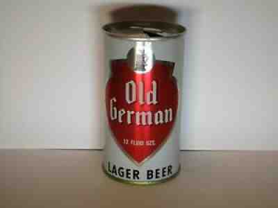 Old German Lager FAN TAB Pull Top Beer Can ( MAIER - TOUGH )