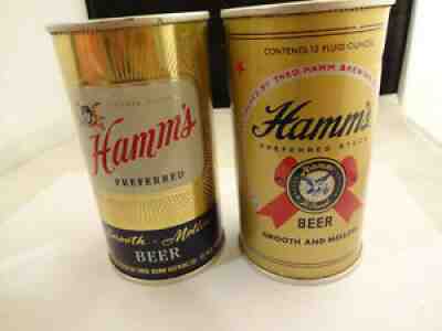 Hamms Preferred & Hamms Preferred Stock Beer Flat Top Cans Pencil Pen Holders