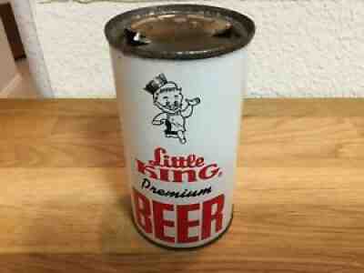 Little KIng Beer (92-2) empty flat top beer can by Horlacher, Allentown, PA