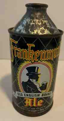 RARE Frankenmuth Old English Ale Cone Top Beer Can 12 oz