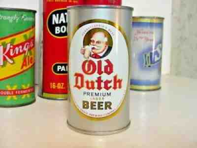 NICE EMPTY AIR SEALED OLD DUTCH BEER FLAT TOP CAN EAGLE BREWERY CATASAUQUA PA