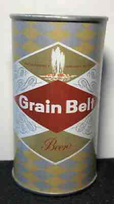 Vintage GRAIN BELT â??non Metallicâ? S/S ~Air Sealed~ Beer Can Omaha Nebraska