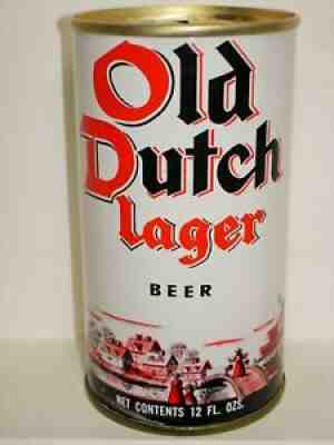 OLD DUTCH LAGER BEER (MAIER BREWING) 12oz S/S Beer Can J273