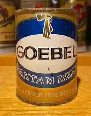 Goebel Bantam Beer 8 oz. Flat Top Can - USBC 241-24 - SUPER NICE CONDITION