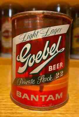 Bantam Beer by Goebel 8 oz. Flat Top Can (Copper Color) - USBC 241-20 - AWESOME