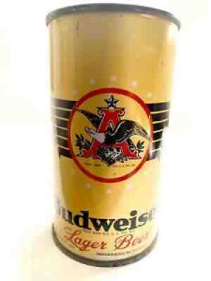 1937 Budweiser Flat Top OI IRTP Beer Can RARE CAN R-9