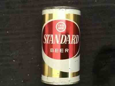 Standard Beer (135-37) empty flat top beer can: Standard Brewing, Cleveland, OH