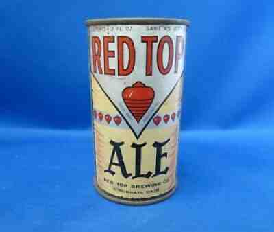 Red Top Ale Beer Can in very good condition,