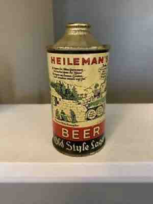 Old Style cone top beer can USBC 177-6 *OUTSTANDING*