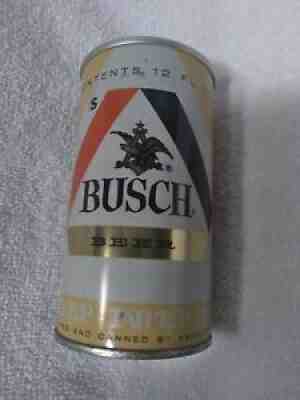 AWESOME BUSCH TAB TOP TEST BEER CAN/CANS,ZIP TAB, AB Brewery Co,.Bcca 229/9