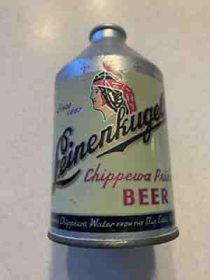 Leinenkugels Cone Top Crown container Beer Can Chippewa Falls, Wisconsin WI