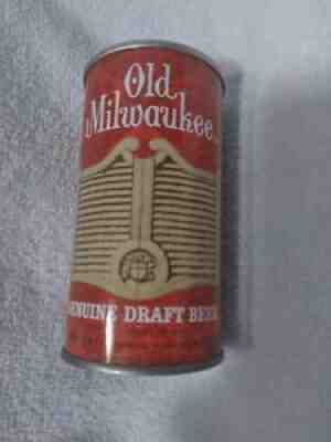 AWESOME TUFF OLD MILWAUKEE SALOON TAB TOP TEST BEER CAN CANS 1969 Bcca 238/4
