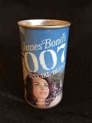 Rare! ORIGINAL James Bondâ??s 007 Special Blend Pull Top Beer Can National Brewing