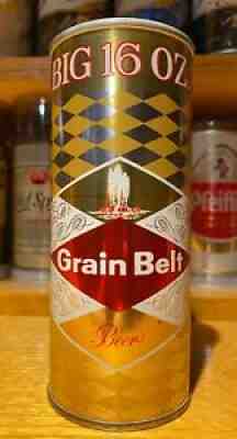 Grain Belt "BIG 16 OZ." 16 oz Pull Tab beer can - USBCII 151-18 - SUPER RARE